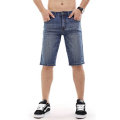 Men Denim Shorts Ripped Slim Fit Jeans